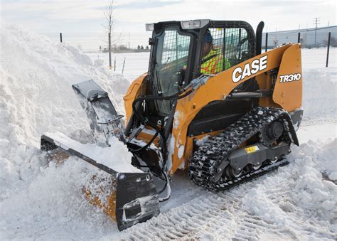 track skid steer pushing snow|skid steer tracks and tires.